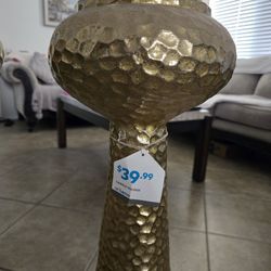 Gold  Furniture  Candle Holders.   New