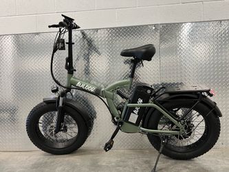 ✅BRAND NEW - 1000 Watt Folding Electric Bike Lightweight 20x3.0 Fat Tire, 20ah, 32mph, 50-80 Mile Range, Heavy Duty Rear Rack