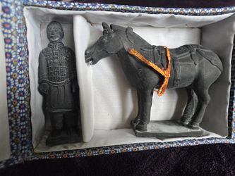 Chinese Terracotta Warrior and Horse