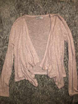 Cotton On Light Pink Cardigan (size: m)