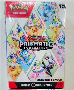 Pokemon Scarlet & Violet - Prismatic Evolutions Booster Bundle