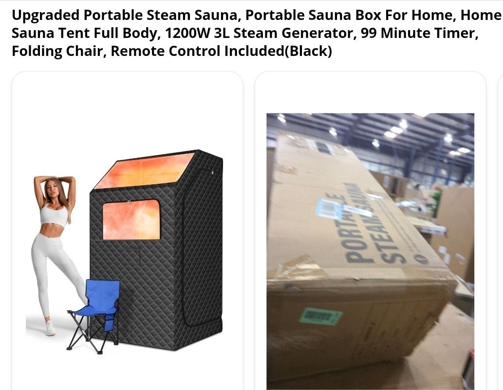 Portable Steam Sauna
