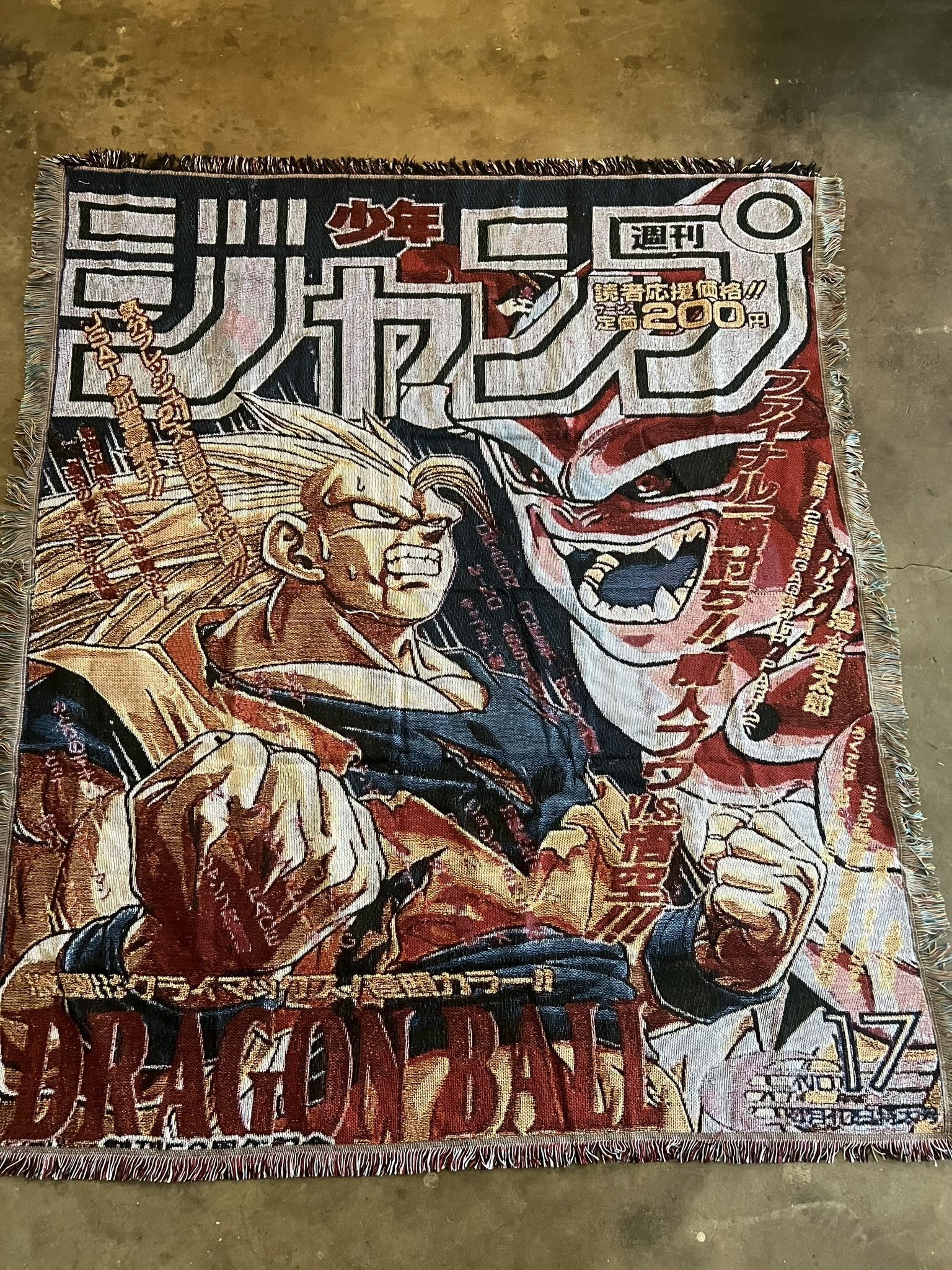 Dragon Ball Anime Woven Tapestry/Rug/Blanket