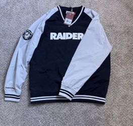 Mitchell & Ness (Large) Nylon Raider Pullover Jacket