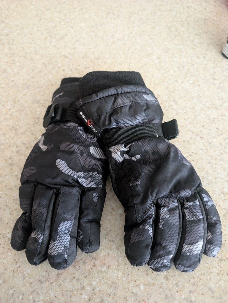 Boys Winter Gloves Size L/XL 