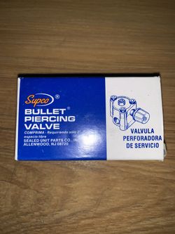 Bullet Piercing Valve DIY refrigerator/freezer R134 Coolant Recharge Kit