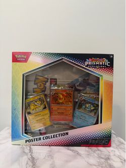 Pokémon TCG: Prismatic Evolutions Poster Collection — Brand New/Sealed
