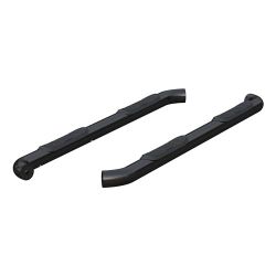 Aries 3inch Round Black Steel Nerf Bars (Chevy-GMC) 