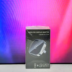 Teeran Wireless CarPlay Adapter for iPhone (Updated 2026), Mini Plug & Play Car Adapter for Apple CarPlay with Factory Wired Connection, Fast and Stab