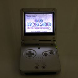 Game Boy Advance + Charger And Games !