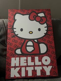 Hello kitty wall decor