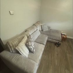 Living 2 piece Sectional Couch 