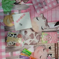 Pink Farm Birthday Supplies