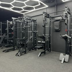 NEW SQUAT RACKS POWER RACKS SMITH MACHINES FLOORING.  MORE - FREE DELIVERY 