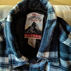 Men's Cascade Flannel Shirt Jacket. 