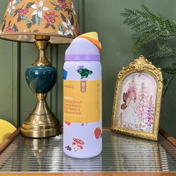 owala 24oz 710ml /32oz 950ml Cup Vacuum Flasks & Thermoses Water Bottle Drinkware Thermo Tumbler Stainless Steel Thermal Mug Cold Hot Coffee