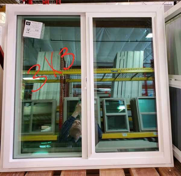Window White new Slider Corrediza 3 x 3 ( 36 x 36 ) Loe / clr Double glass for Sale in Phoenix