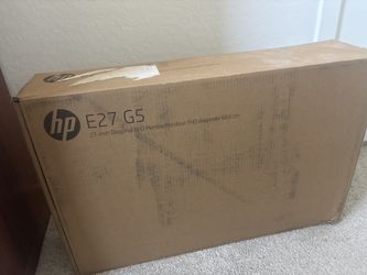 New 27 inch HP monitor