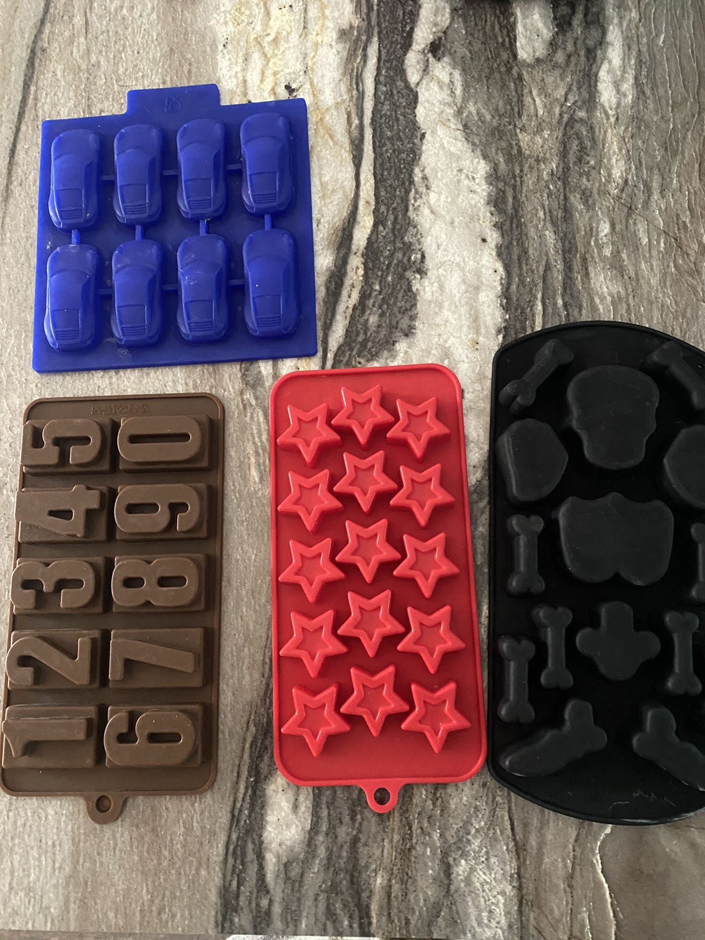 Silicone Molds Set of 4 