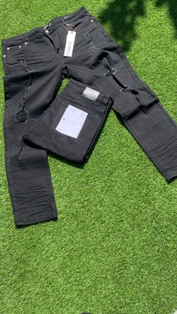 Purple Brand Jeans Loose Fit Cuts