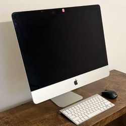 iMac 21.5 With Wireless Mouse And Keypad