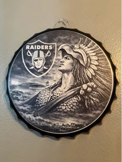 Raiders Aztec Bottle Cap 14”
