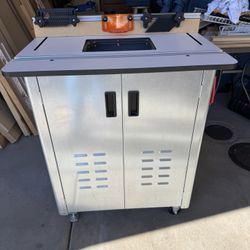 New Rockler Steel Router Cabinet & Router Lift