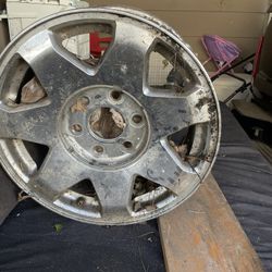 3 Escalade Rims 