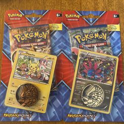 Pokemon XY Breakpoint Blister Packs Pikachu, Hydreigon Promo