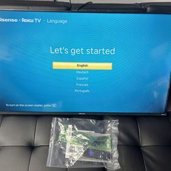 Hisense 40-Inch Class H4 Series FHD Roku Smart TV (40H4030F1) - 1080P Full HD LCD Screen, LED TV, DTS TruSurround Sound, Motion Rate 120, Gaming   Lik