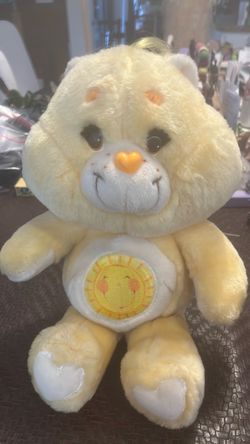 Care Bears Funshine Bear 13" Plush Stuffed Toy Sunshine Vintage 1983
