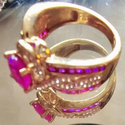 Pink Ruby Ring