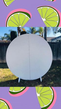 Round Backdrops
