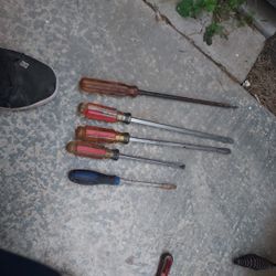 Craftsman launch screwdrivers with a couple cheap ones , thirty bucks to take it off five peace for the crossfit , and 24 the other two