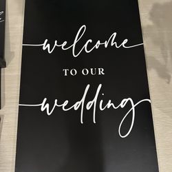 Wedding Signs