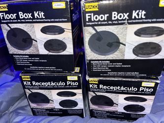 Brand New Never Used Floor Box Kit (4)