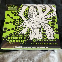 Perfect Order Pokemon center ETB