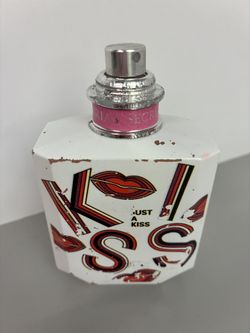 Victoria’s Secret Just A Kiss 1.70oz  Parfum New Tester Bottle Scratches No Cap