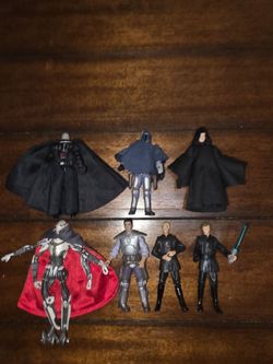 Star Wars 3.75" Action Figure Lot (7 Figures)
​Great collection of loose Hasbro 3.75-inch Star Wars (7 figures)