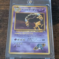Classic Japanese and vintage US pokemon Holos