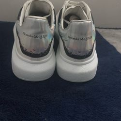 Alexander McQueen White Oversized Sneaker 