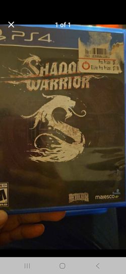 PS4 Game Shadow Worrior 