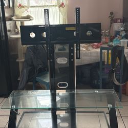 Glass Table TV Stand