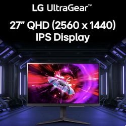 LG 27GR83Q-B 27-inch UltraGear QHD 