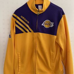 Lakers Adidas Zip Up Track Jacket 