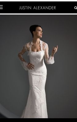 Wedding Dress Justin Alexander 