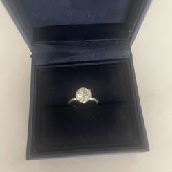 Moissanite 2 Carat 14kt Gold Ring