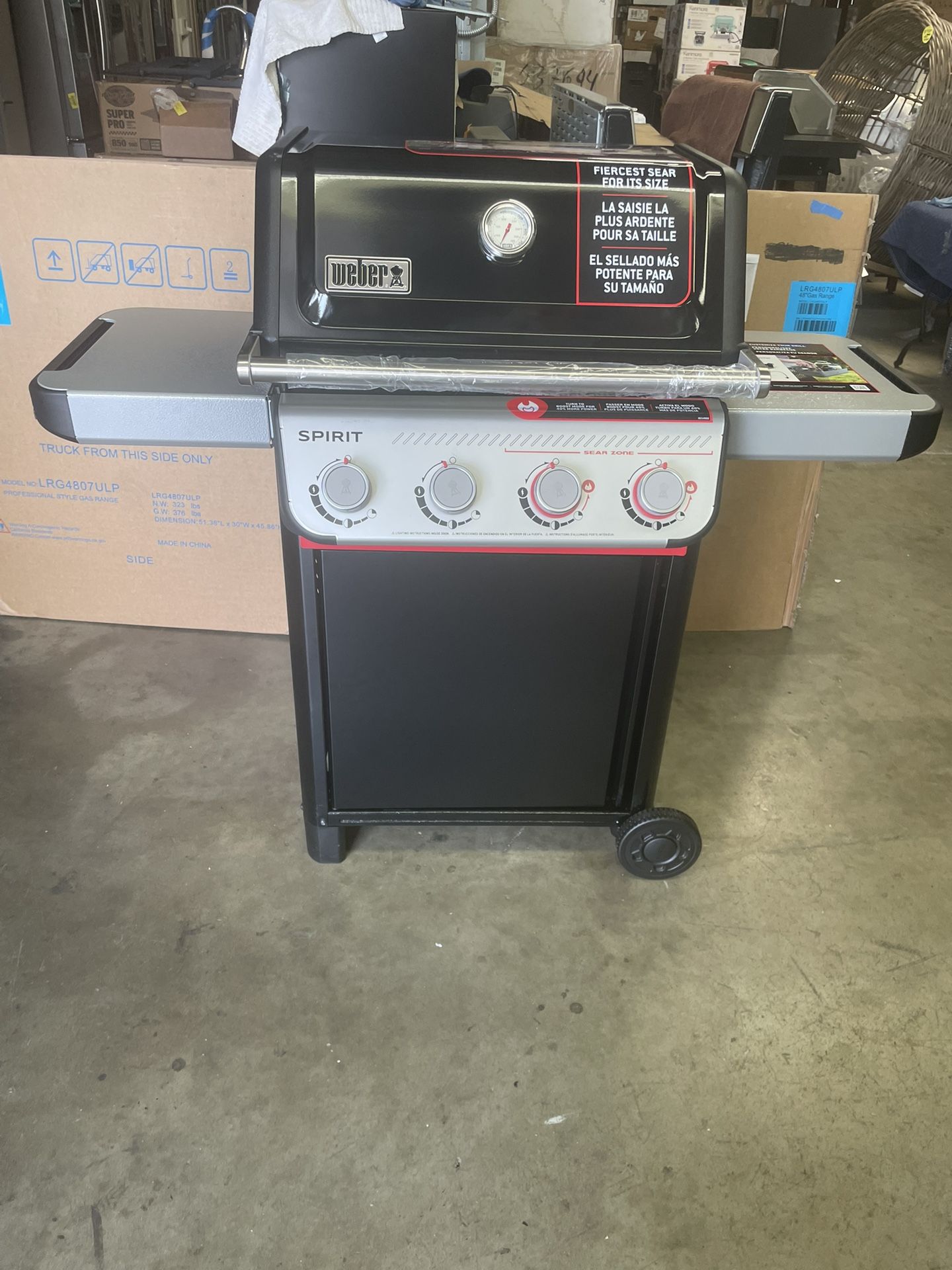 Bbq Grill Gas Prooane Weber