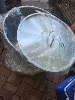 WINCO STAINLESS STEEL POT 80qt