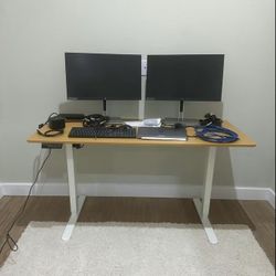 electric adjustable standing desk